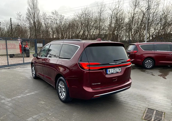 Chrysler Pacifica cena 169000 przebieg: 44000, rok produkcji 2021 z Pogorzela małe 529